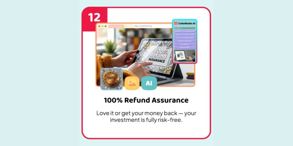Color Books AI - 30 day refund assurence
