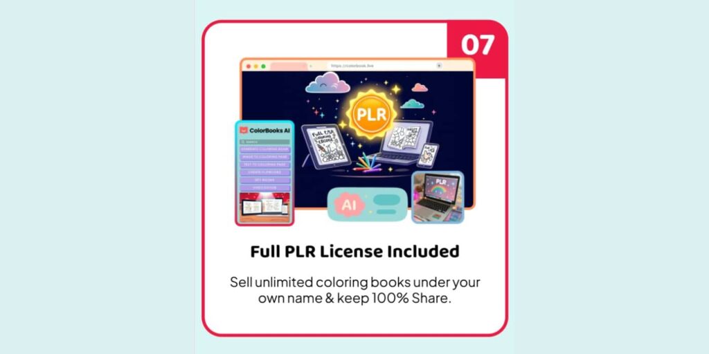 Color Books AI PLR license